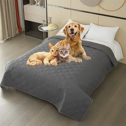 Waterproof Bedspread Pads Bed Mattress Protector Washable Non-Slip Sofa Urinary Bed Sheet Covers Kids Pet Dogs Cats Urine Mat
