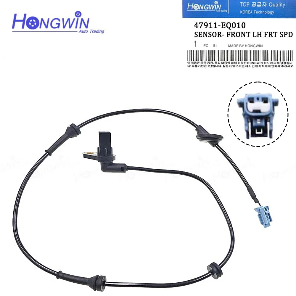 1/2/4pcs Front Rear R L ABS Speed Sensor For Nissan X-Trail T30 T31 2000-2015 47910-EQ010 47911-EQ010 47900-EQ010 47901-EQ010