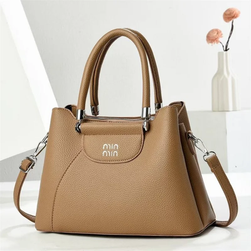

Stylish-chic 2025 New Ladies Luxury Brand Leather Shoulder Bag Famous Designer Classic Popular Casual​