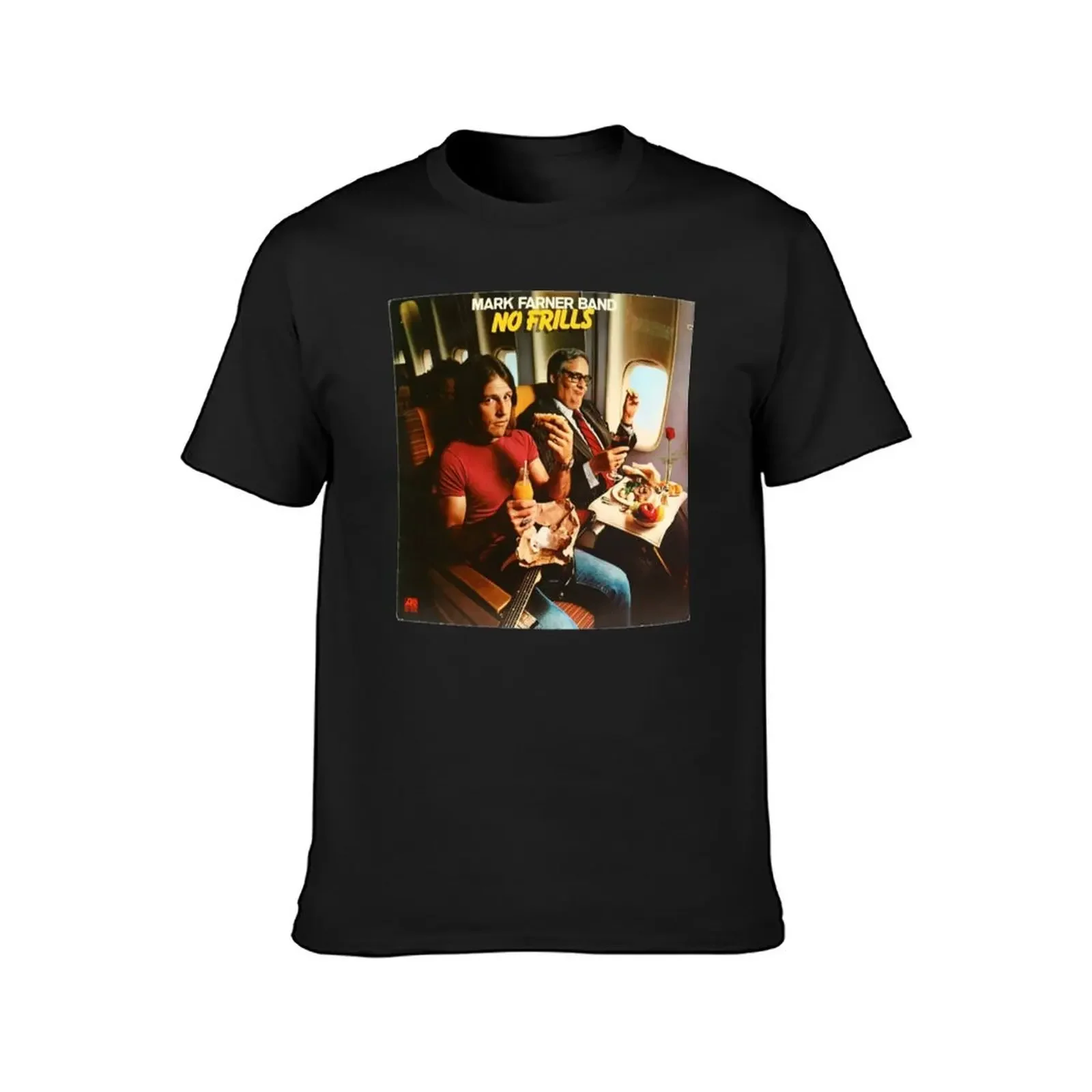 Mark Farner Band - No Frills. T-Shirt anime stuff cotton man t-shirts luxury designer t shirts men