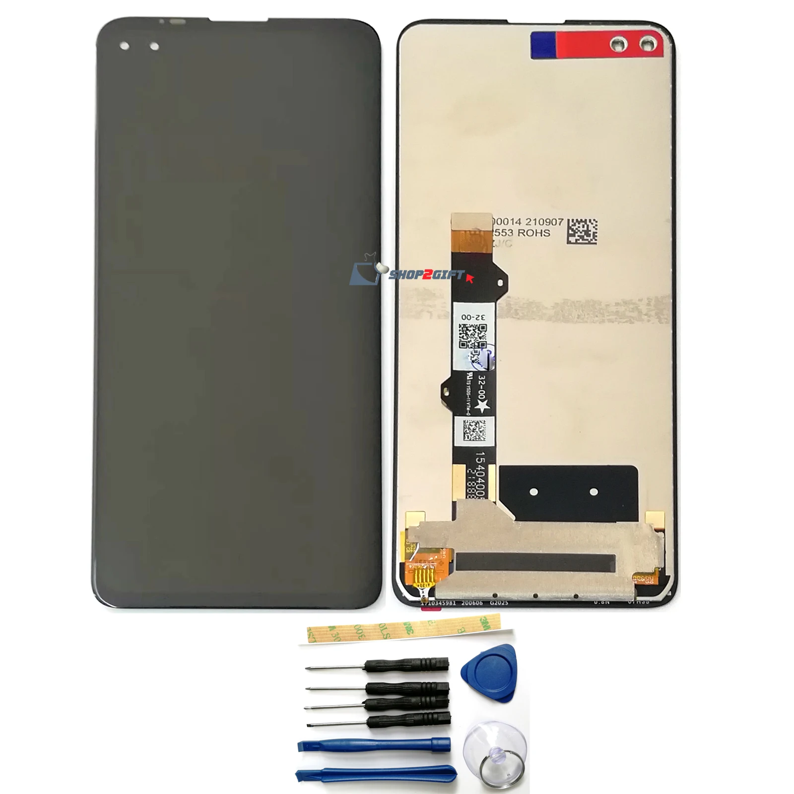 

6.7" For Motorola Edge S 5G/Moto G100 XT2125 XT2125-4 LCD Display Touch Screen Digitizer+3M