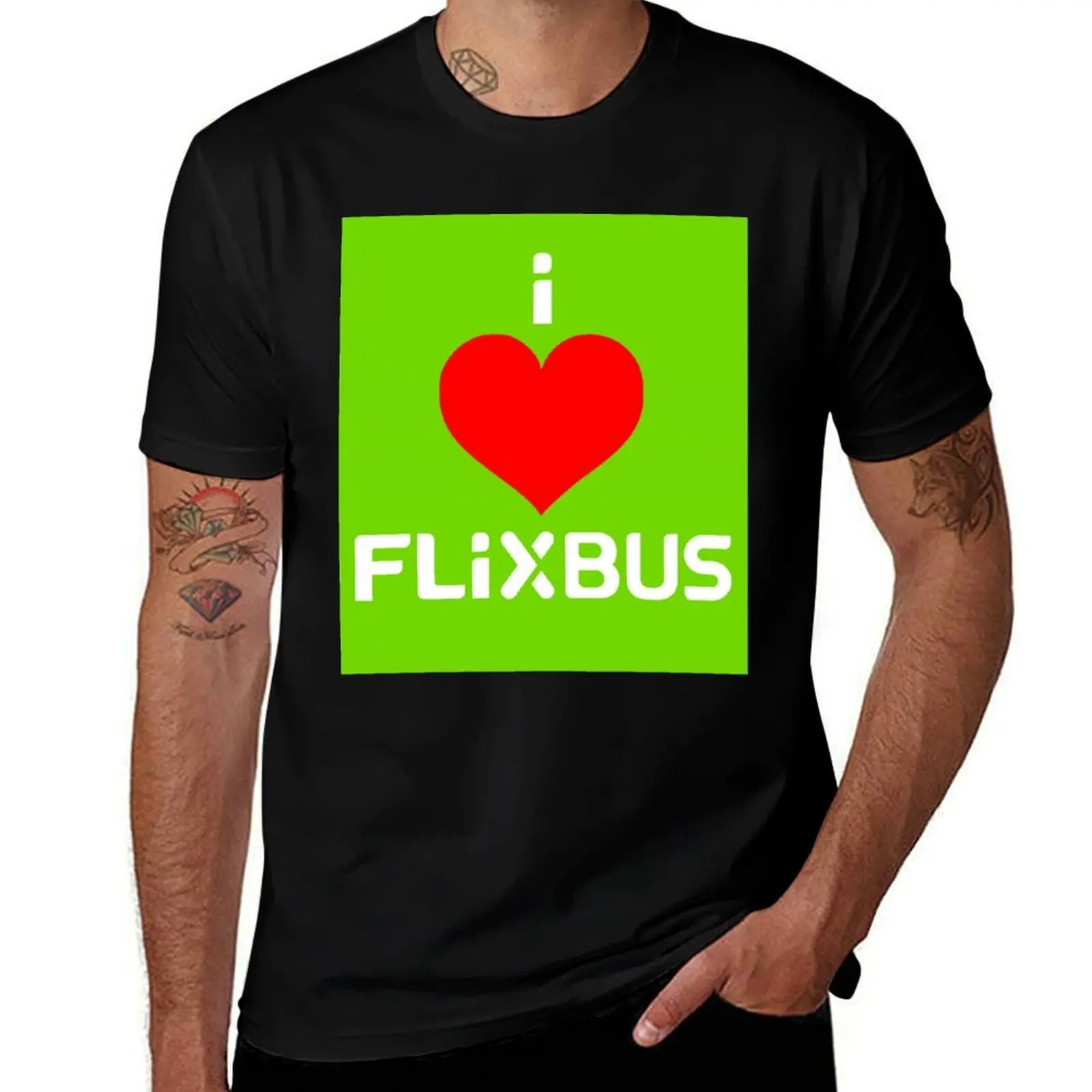 

Flixbus T-Shirt man t shirts cotton man t shirt designer funny t shirts cotton T-Shirt