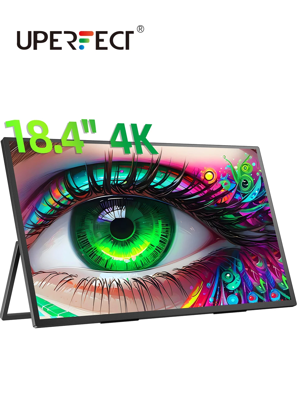 UPERFECT UXbox T118 Portable Monitor 18.4 Inch 4K 3840*2160 Laptop Monitor PC Screen Gaming Display For Switch Steam Decks XBOX