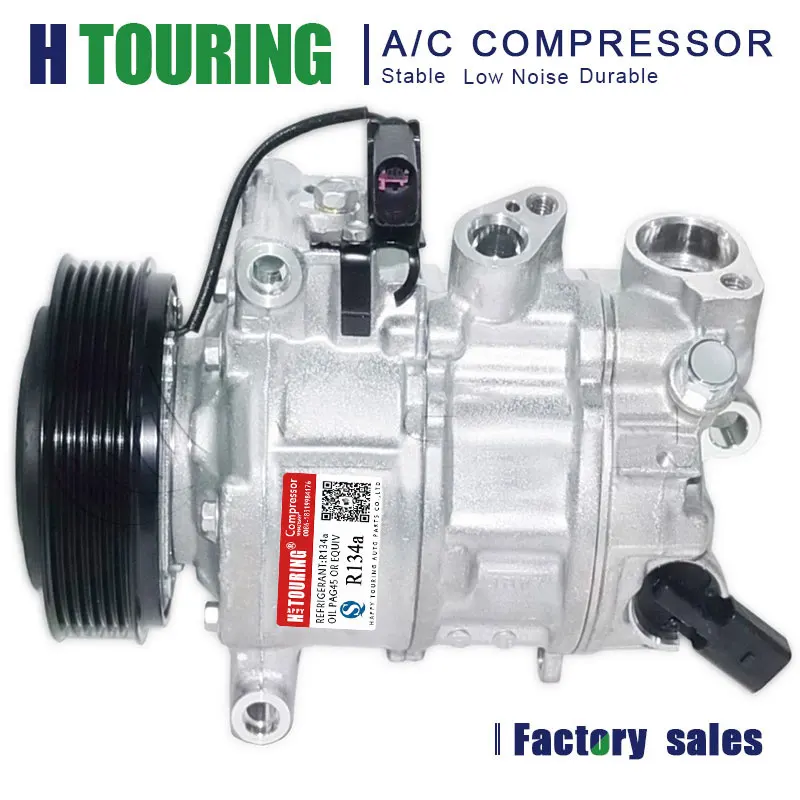 

For Audi Q5 Ac Compressor air AU DI A4 A6 C7 A5 2.0 4G0260805Q 4G0260805T 8T0260805F 8T0260805P 8T0260805S 6SAS14C 447140-0330