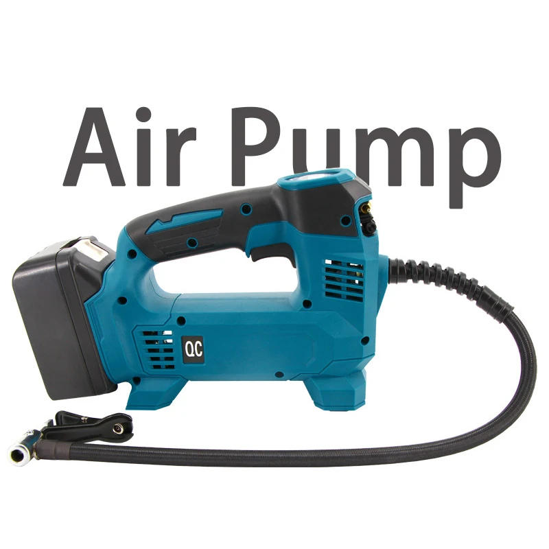 Electric Auto Bicycle Car Tire Inflator For Makita 18V Battery Tire Inflator Pump Air Compressor Air Pump With Digital Display