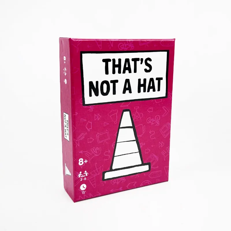 2026unique-that’s-not-a-hat-happy-party-game-set-jogo-de-tabuleiro-de-ponta-com-jogo-de-cartas-basico-e-expansivel-jogo-de-tabuleiro-em-ingles-para-3-8-jogadores