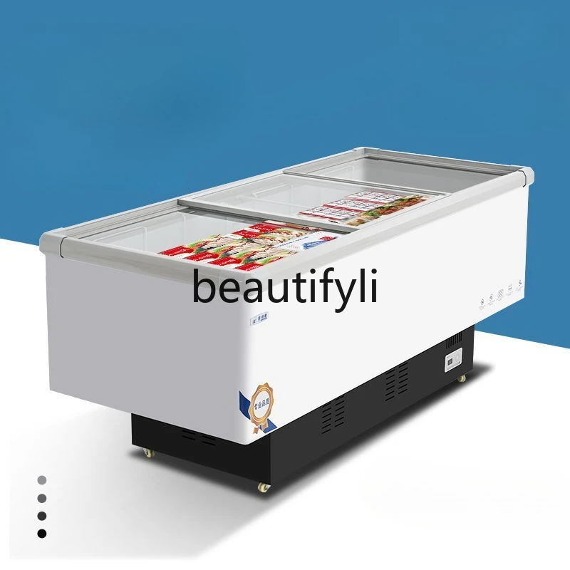 

Horizontal Freezer Low Temperature Multi-Functional Refrigeration Preservation Commercial Use Flat One-Key Conversion Freezer
