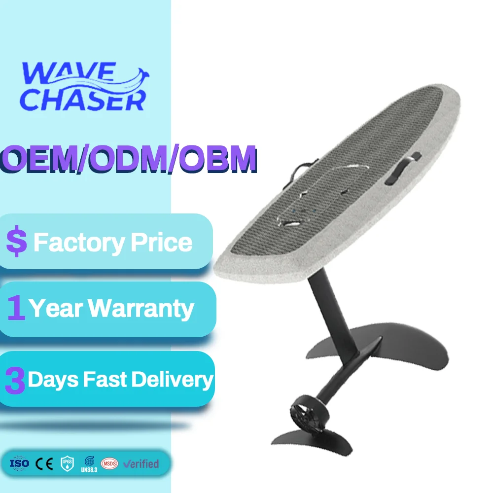 Image 3: Vente directe d'usine de planche de surf électrique hydrofoil étanche à grande vitesse avec accessoires