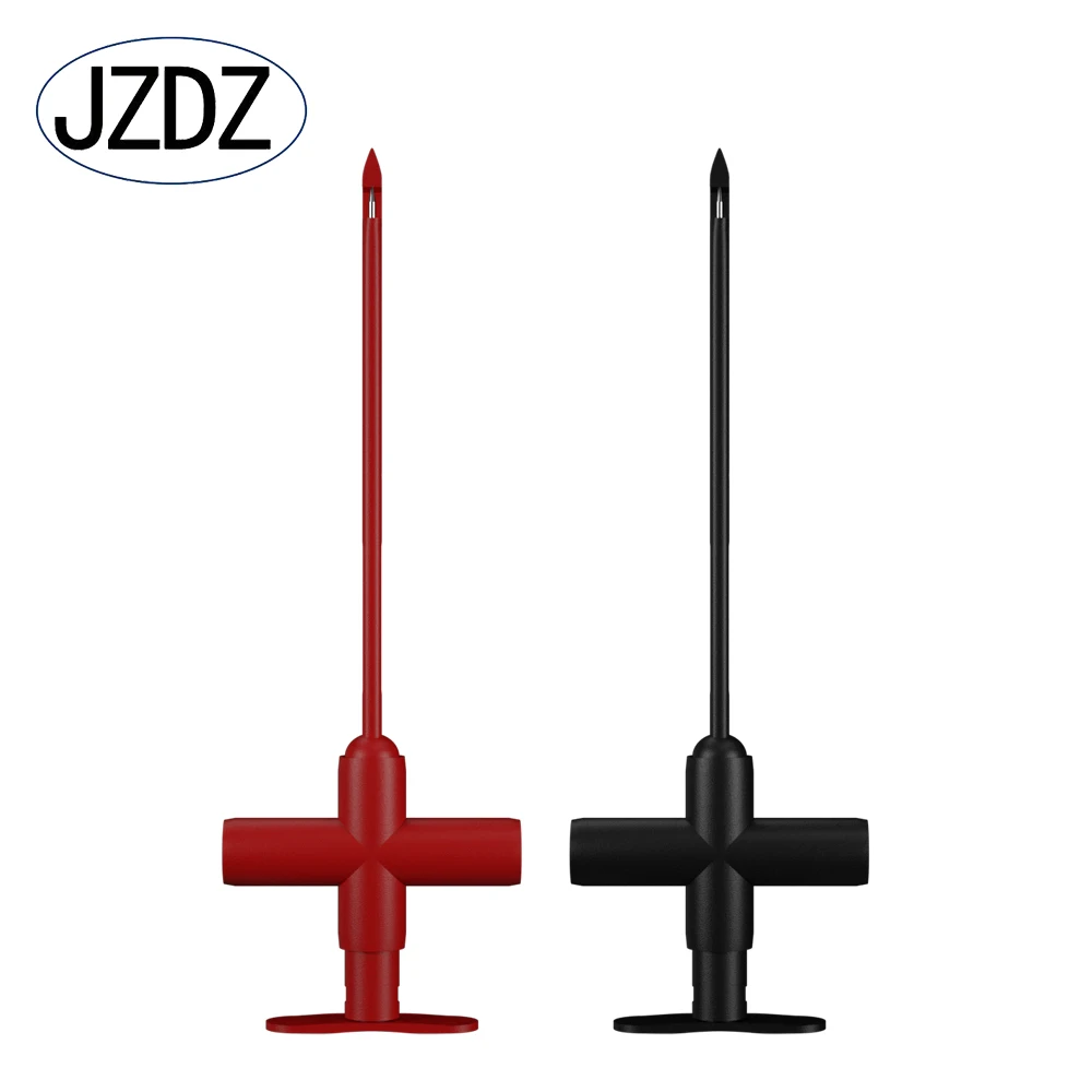 JZDZ Test Probe Insulation Puncture Auto Repair Tool Non-Destructive Test Hook Clip Spring  4mm Banana Socket J.30022