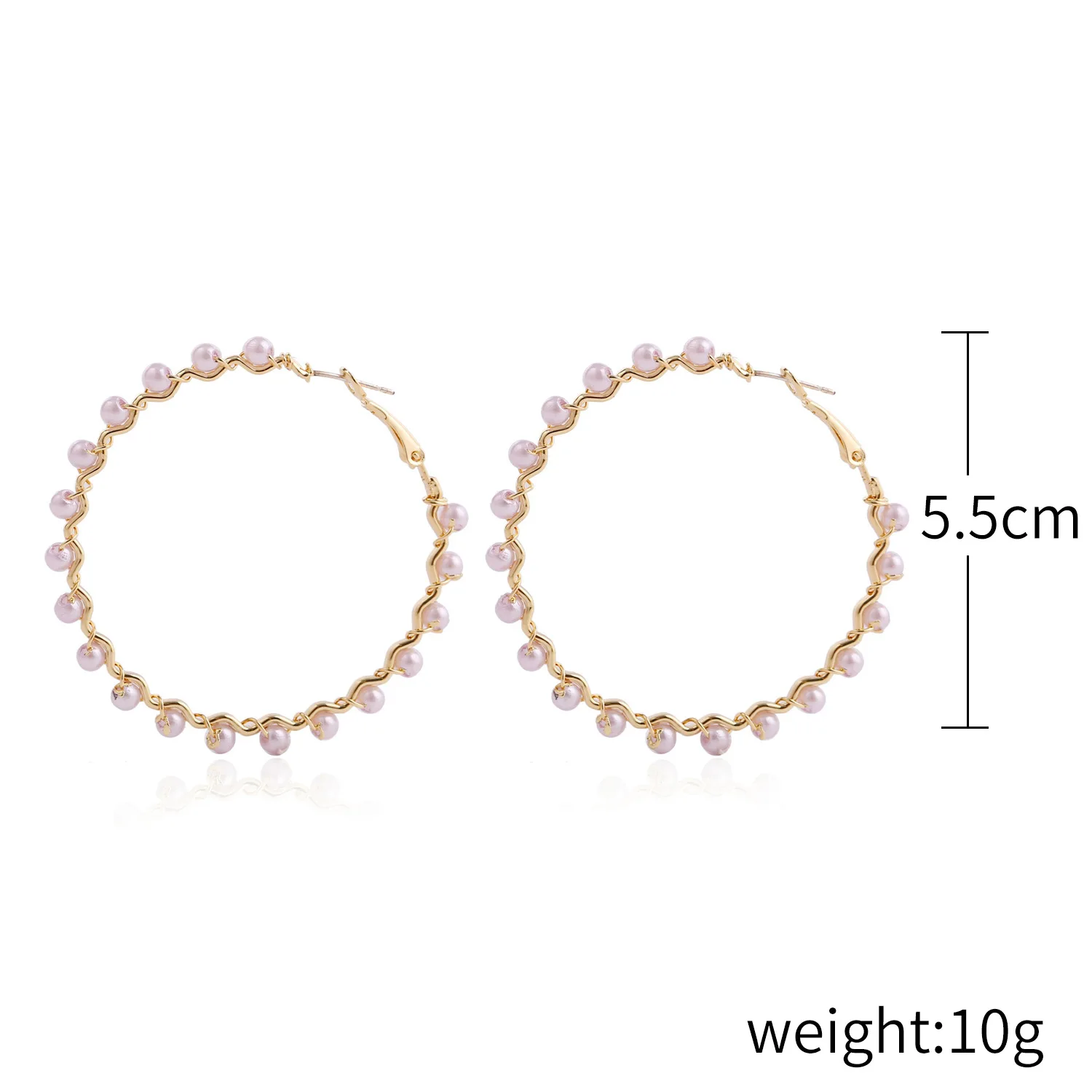 Natural Freshwater Pearl Earrings Temperament Retro High-Grade Sense Of Pearl Earrings For Women