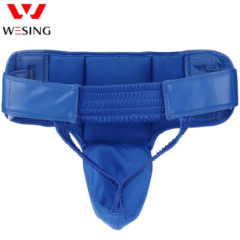 Wesing Sanda Groin Guard for Men with Large Size Detachable Groin Protector for Martial Arts Jock Strap for Training