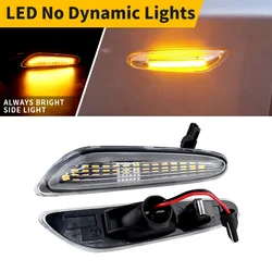 2Pcs OEM# 63137253326 LED Dynamic Side Marker Indicator Lamp For BMW X3 E83 2004-2010 For BMW X1 E84 2013-2015 E81/E87 2004-2011