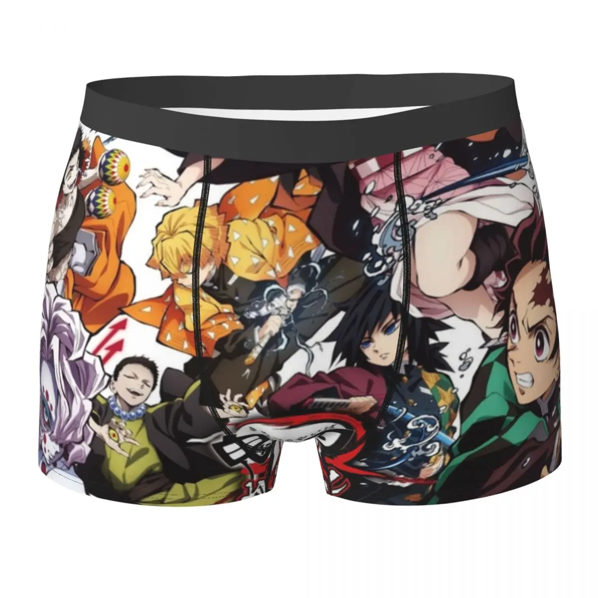 Boxer Underpants Shorts Demon Slayer Panties Male Comfortable Underwear for Homme Man Boyfriend Gift