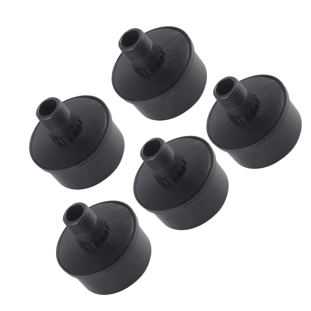 Kit silenziatore filtro 1/5 pz 20mm filettatura maschio compressore d'aria silenziatore 60X33mm compressore d'aria filtro di aspirazione silenziatore parte utensile aria