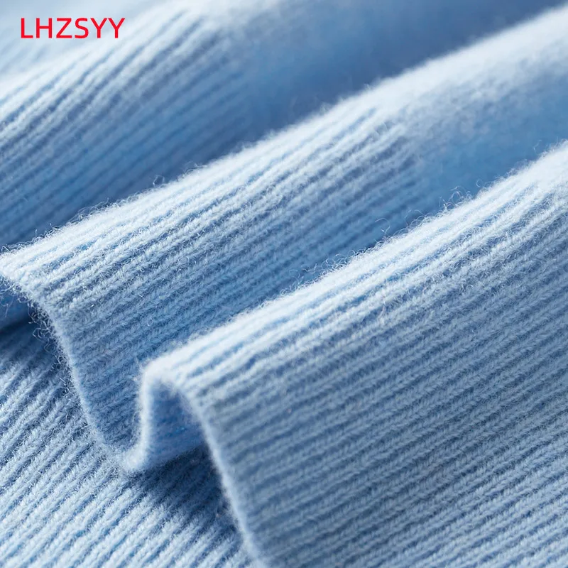 LHZSYY Autumn Winter Men\' Cashmere Sweater First-Line Ready-To-Wear Pullover Half Turtleneck Casual Sweater Pure Wool Knit Shirt