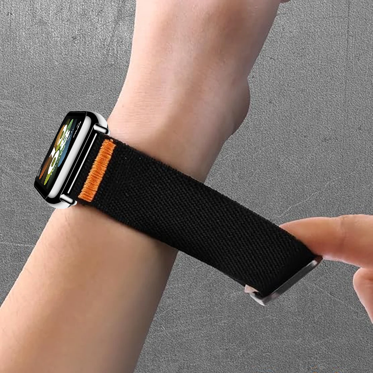 حلقة من النايلون لملحقات حزام Samsung Galaxy Fit3 قابلة للتنفس وقابلة للتعديل وسوار رياضي كوريا جالاكسي فيت 3 باند
