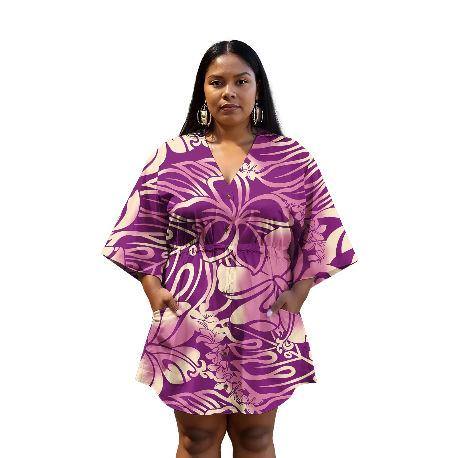 Nueva moda vestido de mujer diseño personalizado estampado de Samoa hawaiana vestido de fiesta de noche Tribal polinesio vestidos de fiesta de talla grande