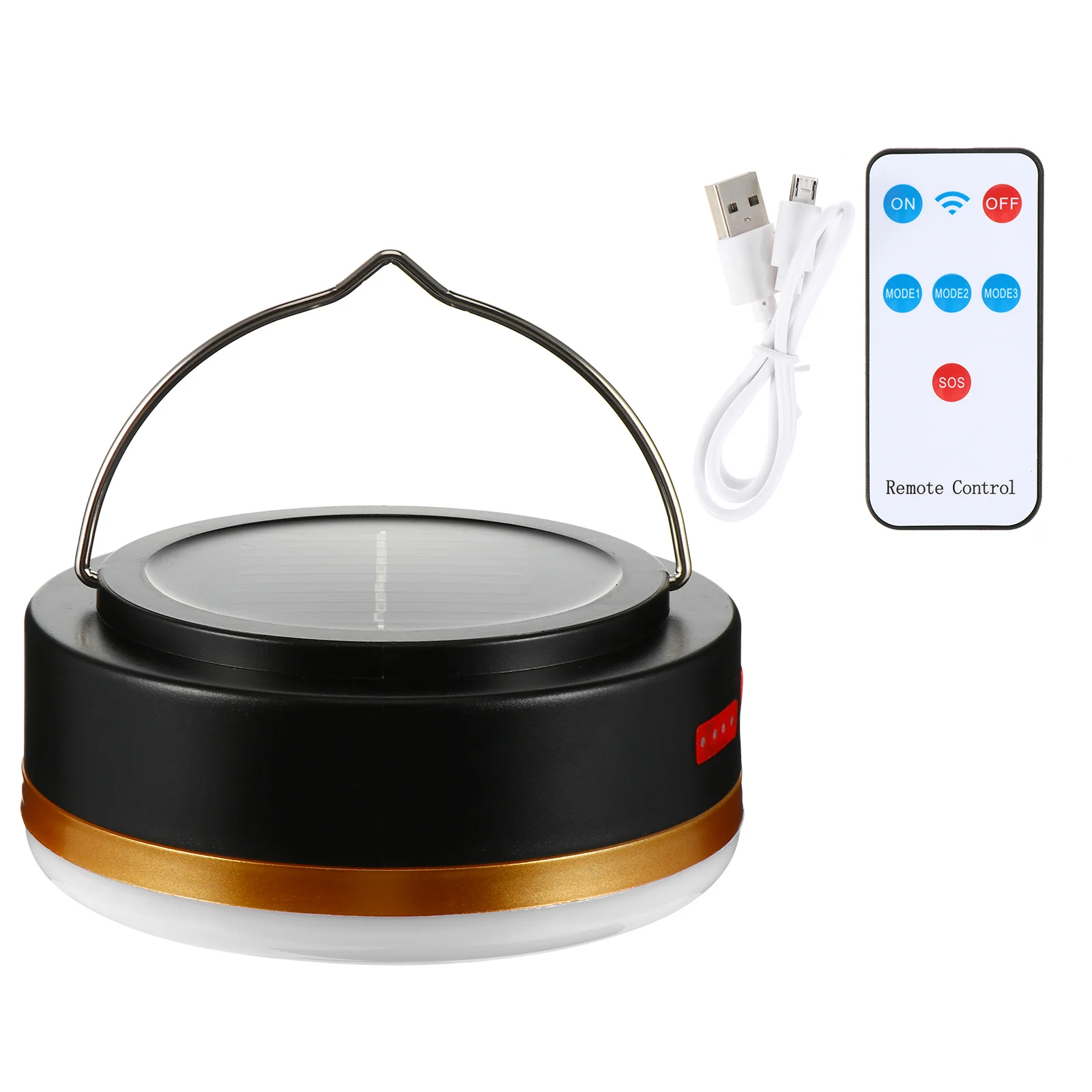 التخييم ضوء الشمس LED فانوس المحمولة مشرق ضوء الطوارئ للأنشطة الخارجية هدية المنزل فانوس التخييم