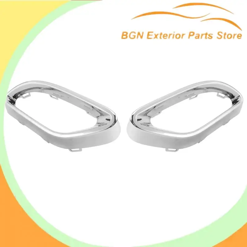 

1 Pair 2058852221,2058852321 Rear Exhaust Pipe Trim Bezel Fit For Mercedes W177 A W238 E W205 C