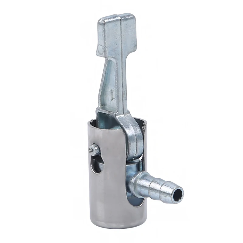 

2Pcs Bore Hose Bicycle Truck Tyre Tire Inflator Valve Air Pump Clip Nozzle Metal Adapter Connector Inflatable Connector