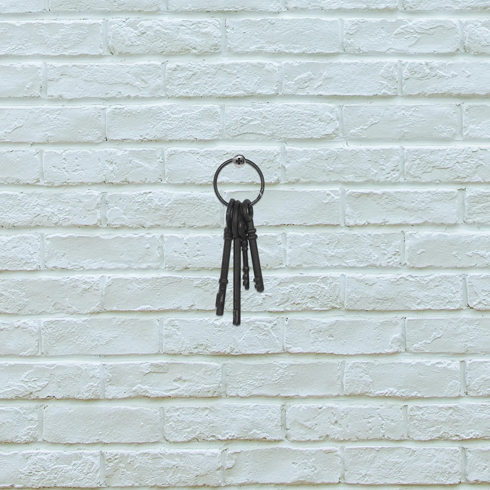 Large Vintage Cast Iron Keys Decorative Wall Art Rustic Farmhouse Halloween Key Decor Pirate Treasure Wall Hanging