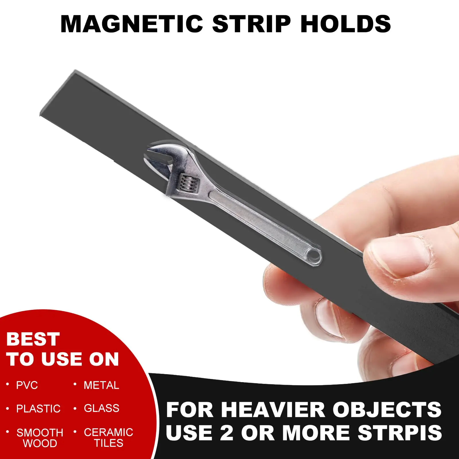 Strong Flexible Magnet Strip Self Adhesive Magnetic Tape Rubber Magnet Tape Lenght 39.37inch