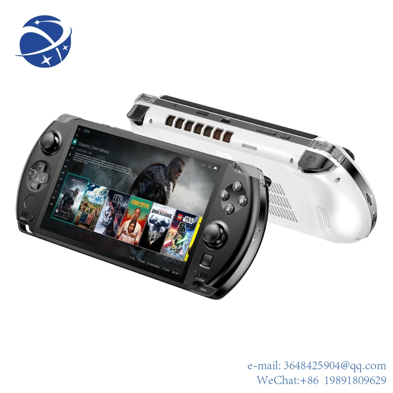 

YYHCGpd Win4 2023 6 Inch Touch Screen Mini Game Console AMD 7840U/7640U 16GB/32GB/64GB Memory Window 11 Handheld Game Players