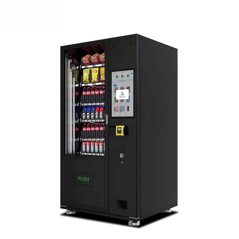 Smart Retail Vending Machine Touch Screen Snack Drink Dispenser Commercial Automation