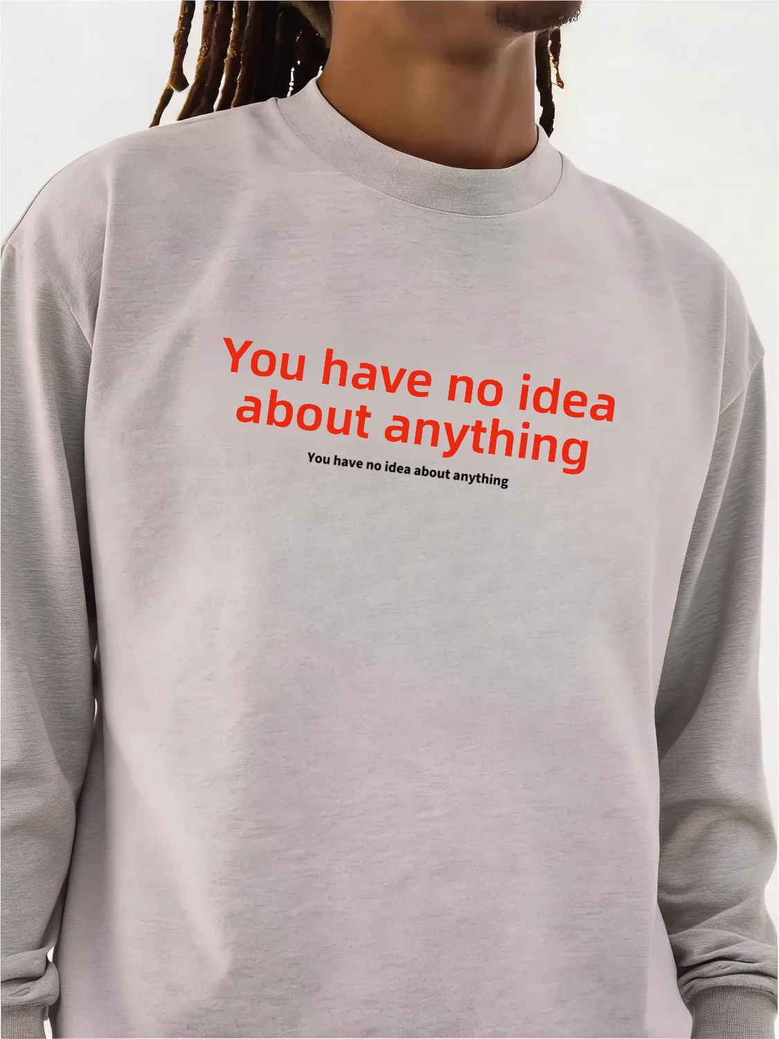 Cotton Long Sleeve Basic Style Men Women T-shirt Funny Japanese Slang Game Theme Print Comfortable Breathable Summer Top