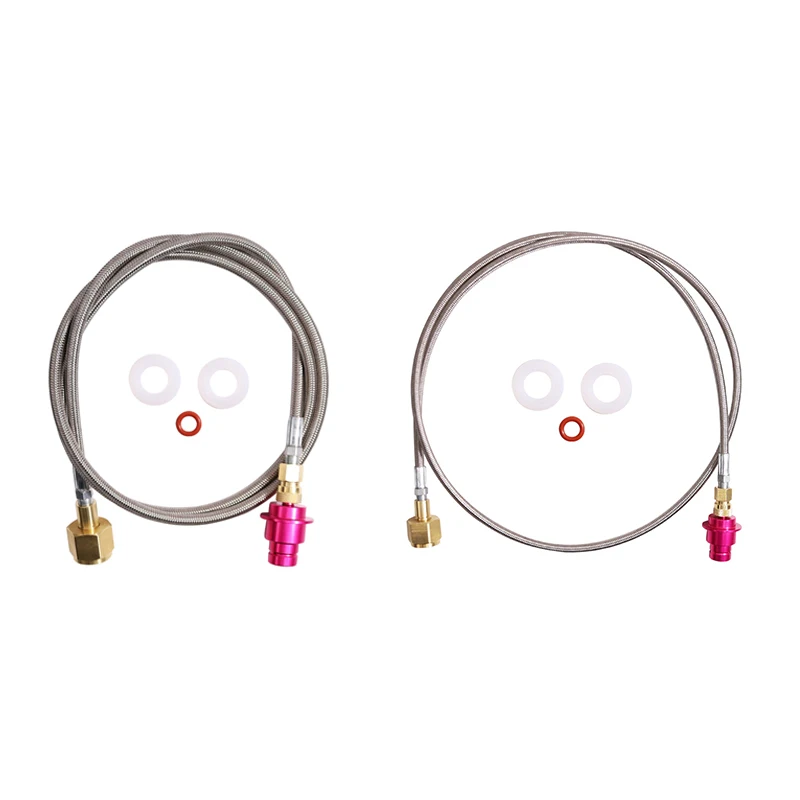 

Адаптер Co2, шланг для быстрого подключения газировки 1,5 м для больших бутылок CO2, совместимый с карбонатором для воды DUO/TERRA/ART