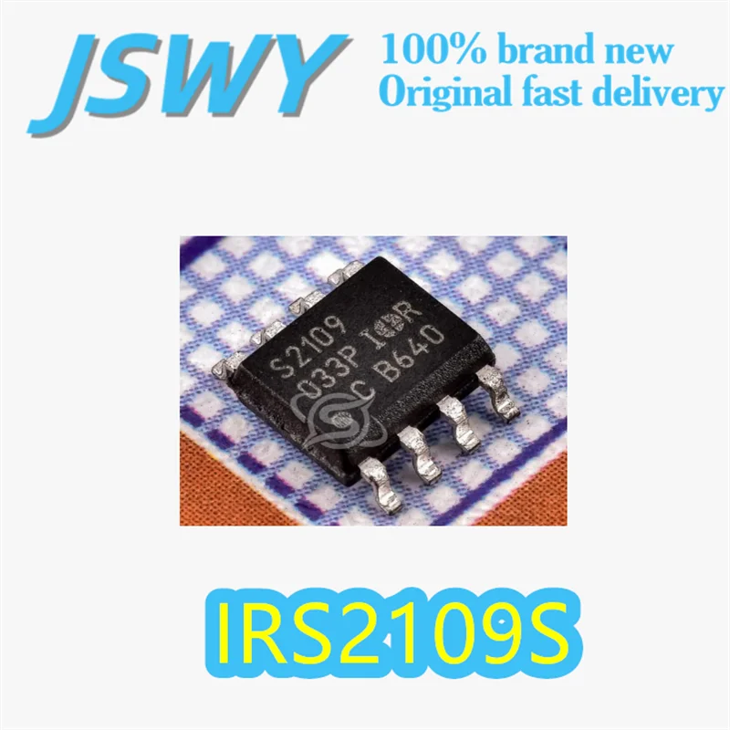 

(5/50 pieces) IRS2109S Original Packaging 8-SOIC 600V Half-Bridge Gate Driver 0.29A/0.6A Sink Current Electronics In Stock