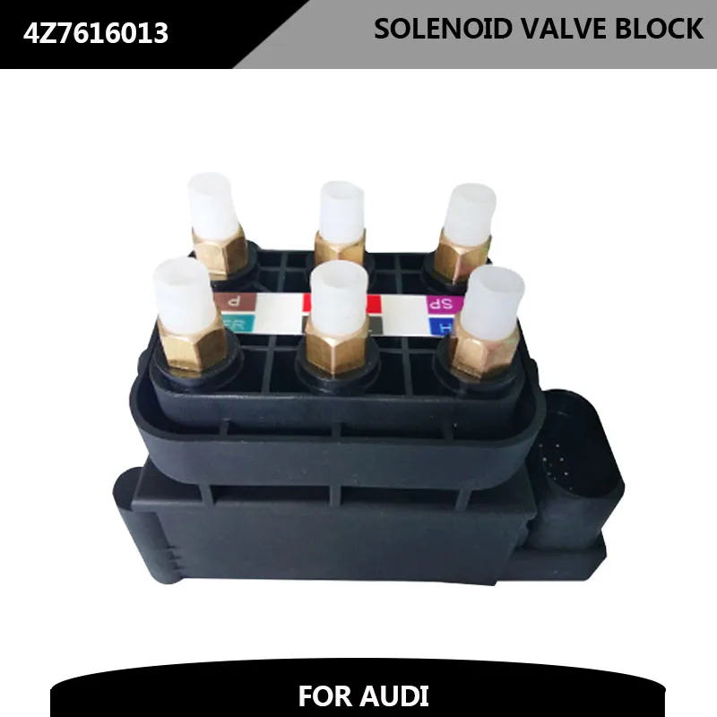 

Auto Parts 4Z7616013 4F0616013 Solenoid Valve Block For Audi Allroad Quattro A8 A6 C5 C6 Air Suspension Valve Unit