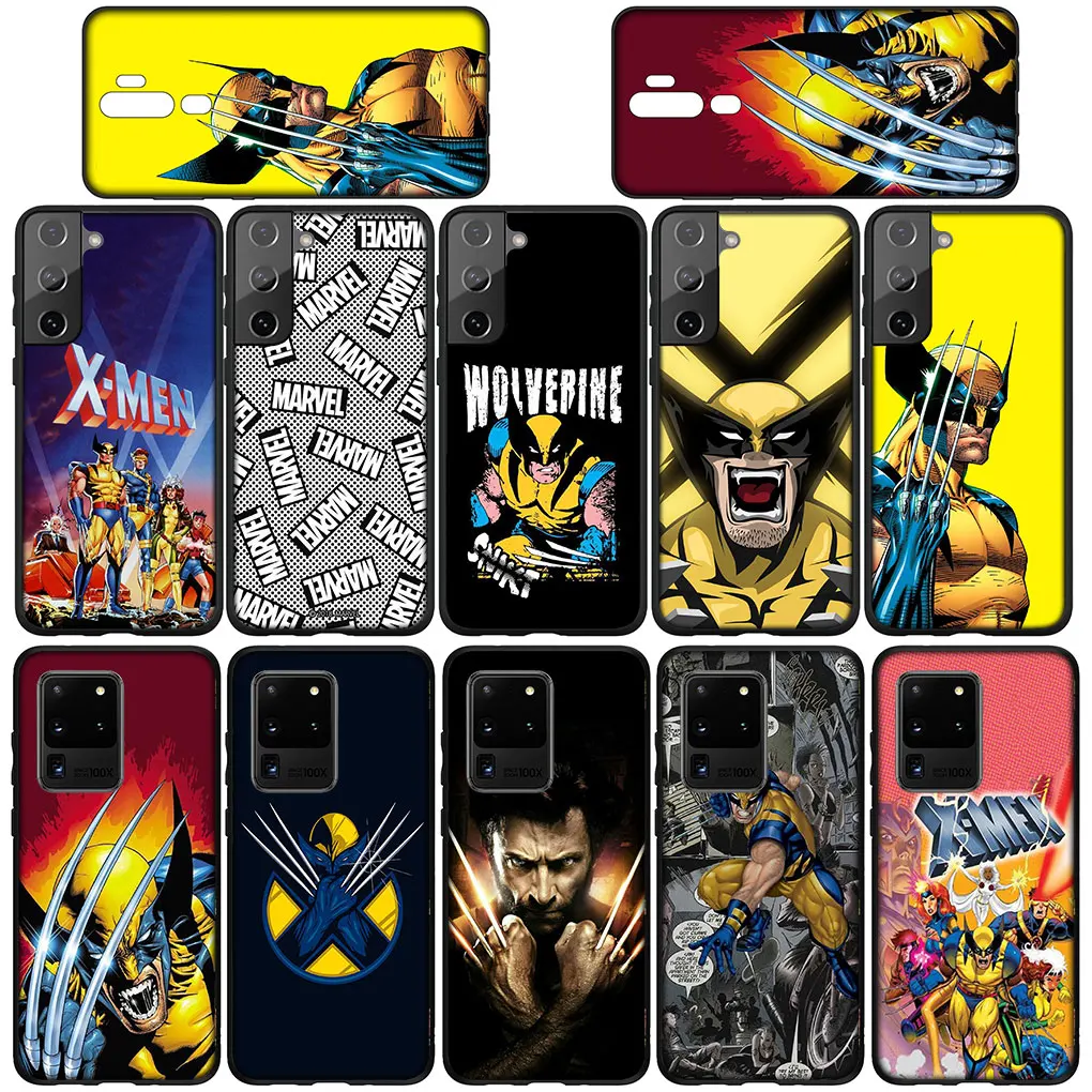 Marvel X Men Wolverine Xmen Cover Phone Casing for Xiaomi Poco X3 NFC GT X4 M2 M3 M4 Pro M5 10T 11T 11 12 C40 F3 A3 A2 Soft Case