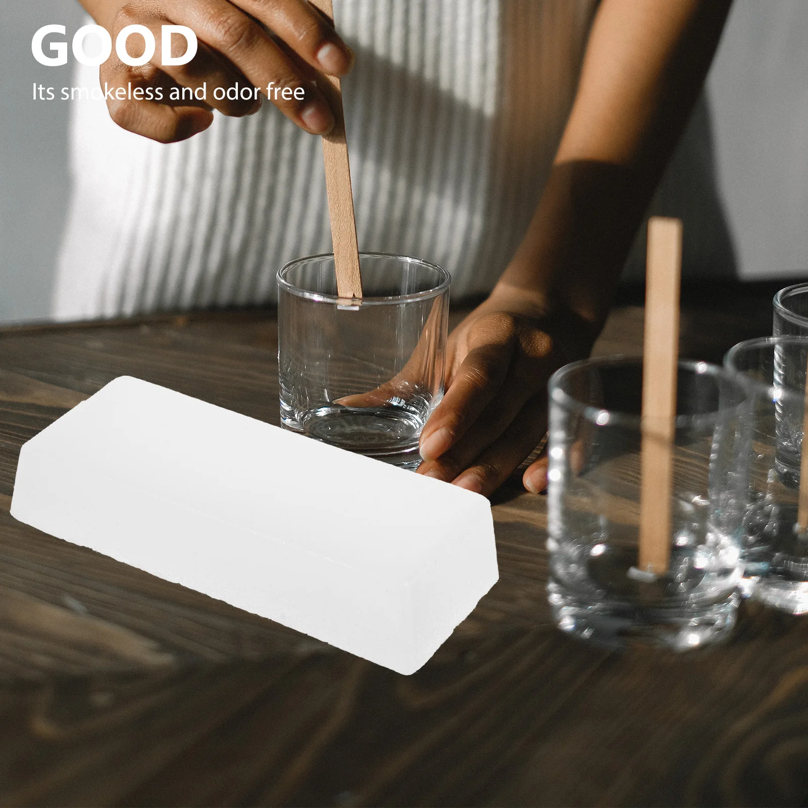 

Multi-Function Paraffin Wax Block for Making Wood Floor Polishing Waterproofing Lubricating Canning Convenient Household