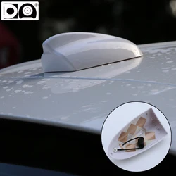 Universal Super shark fin antenna special car radio aerials Piano paint Stronger signal for Renault  Megane 3 III