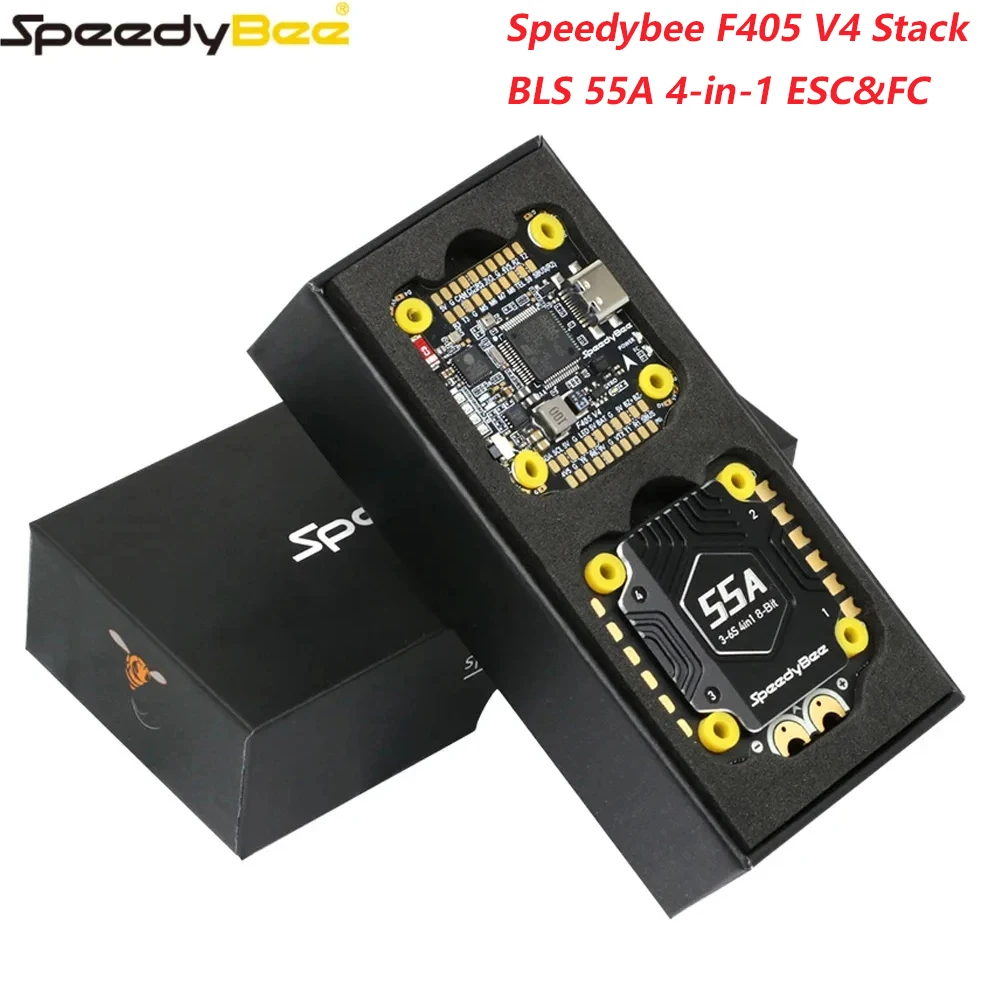 Speedybee F405 V4 Stack Bls 55a 4-In-1 Esc & Fc 30X30 Rc Inav Betaflight Configureren Bluetooth 3-6S Fpv 5-8 Inch Frame Drone Onderdelen