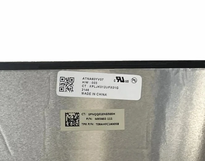 ATNA60YV07-003 For 16.0'' 4K Laptop OLED Touch Screen Digitizer Assembly 3840x2400 No-Frame