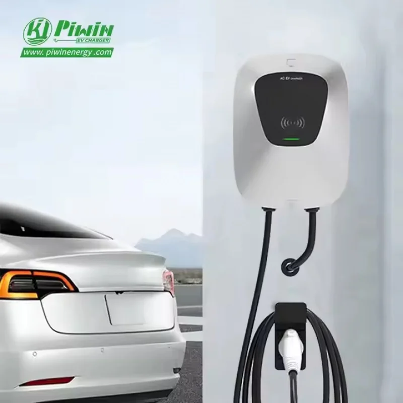 حار بيع نوع-2 11KW الذكية EV تهمة الجدار للمنزل مركبة كهربية سيارة