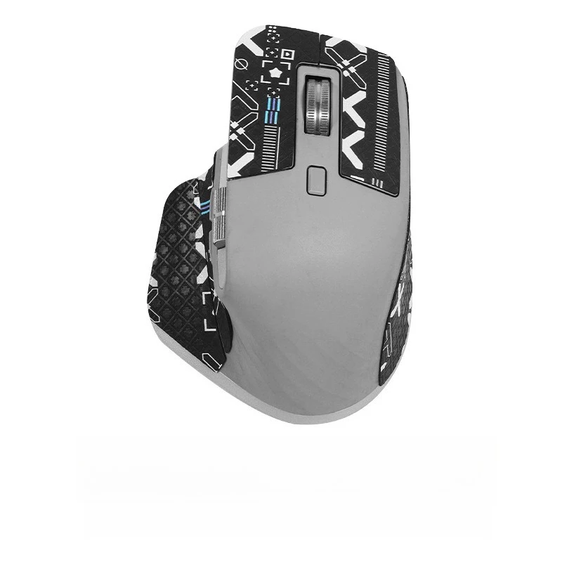 Antislipstickerset voor Logitech MX Master 3S Volledige dekking Zweetbestendige muishuiden Achterstickers en voetkussens