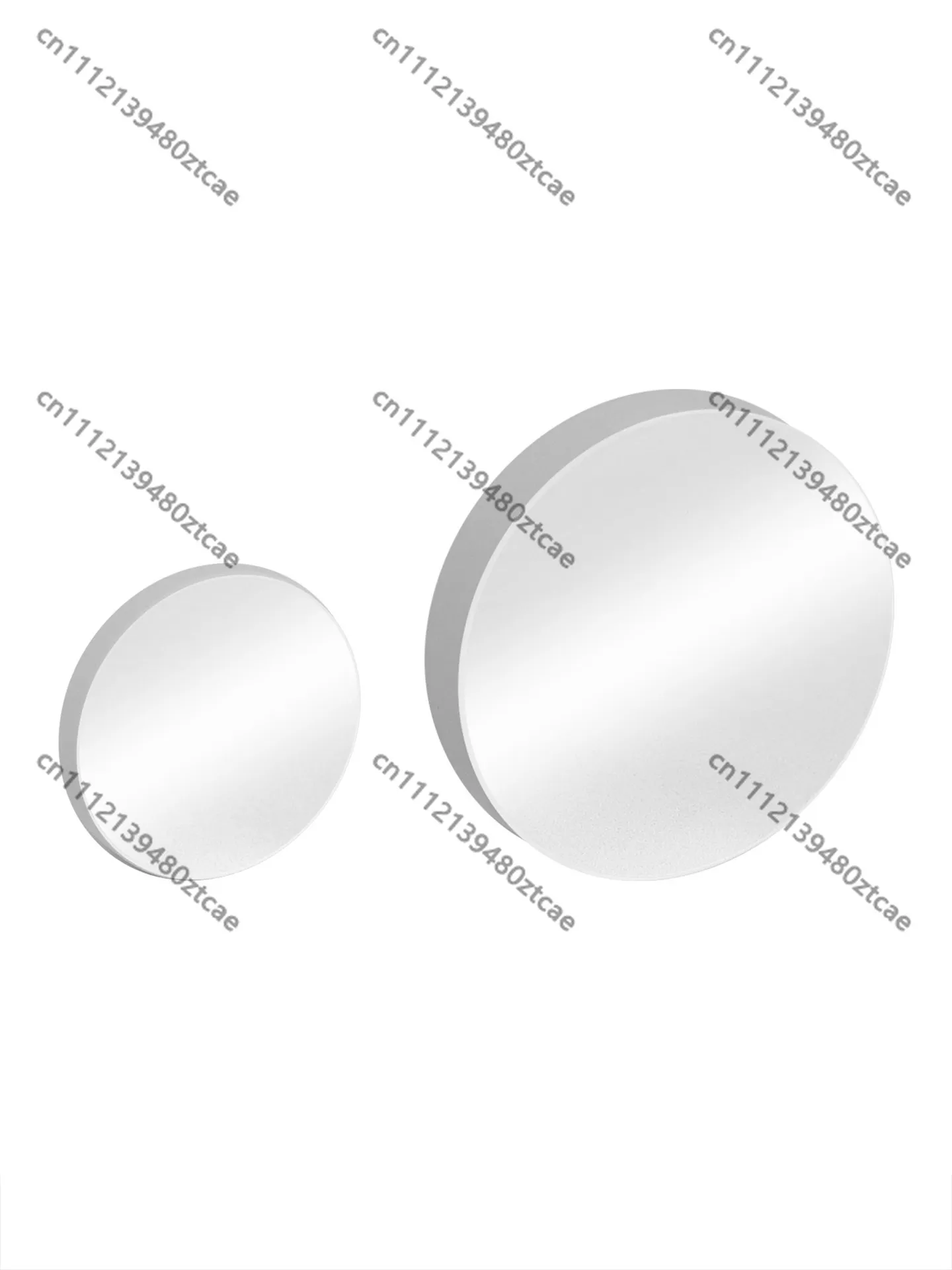Protected Silver Coated Mirror High Precision Flat Metal Film Optical Reflector 400-1300nm Wavelength