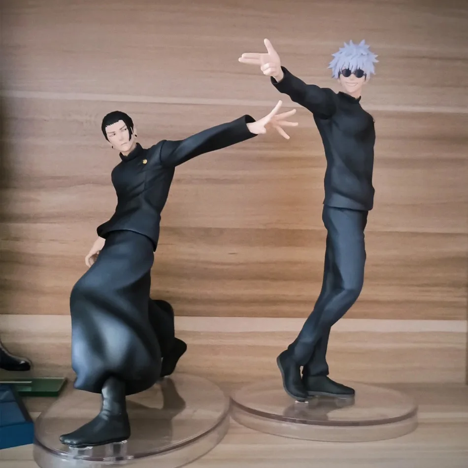 17cm Anime-Figur Nudelstopper Jujutsu Kaisen Satoru Gojo Actionfigur Geto Suguru Figur PVC Erwachsenen-Sammelmodell Spielzeug