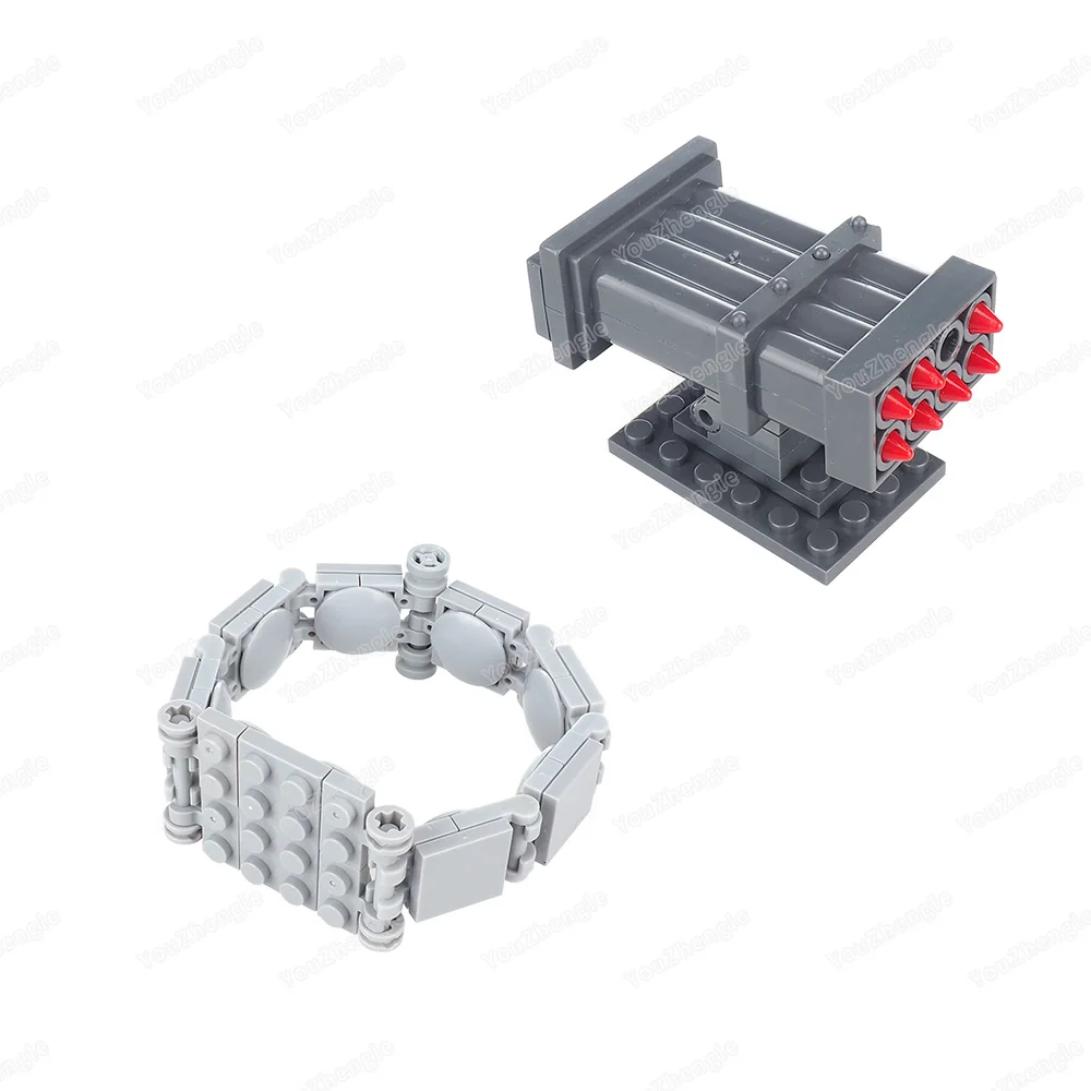 手で着用する デバイス発射 シングルショット ブロック組み立て MOC フィギュア 武器装備 戦闘シーン モデル ギフト 男の子 おもちゃ