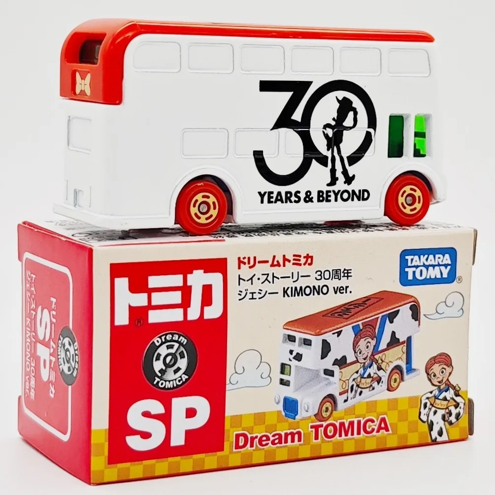 タカラトミー-ドリームトミカ-sp-トイ・ストーリー-ジェシー-バス-30周年記念-合金ダイキャストカー-コレクタブル-ホビー玩具