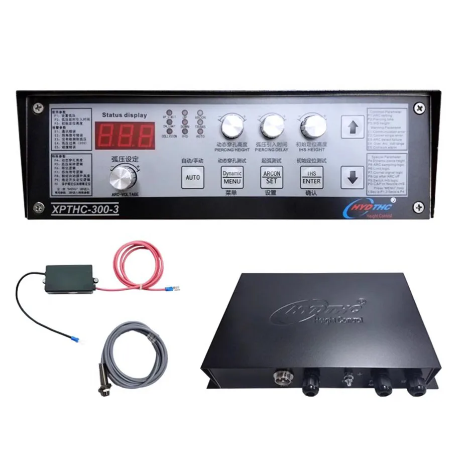 2026 New Product CNC Flame Plasma XPTHC-300-3 Arc Voltage Regulator Cutting Gun Height Automatic Tracker