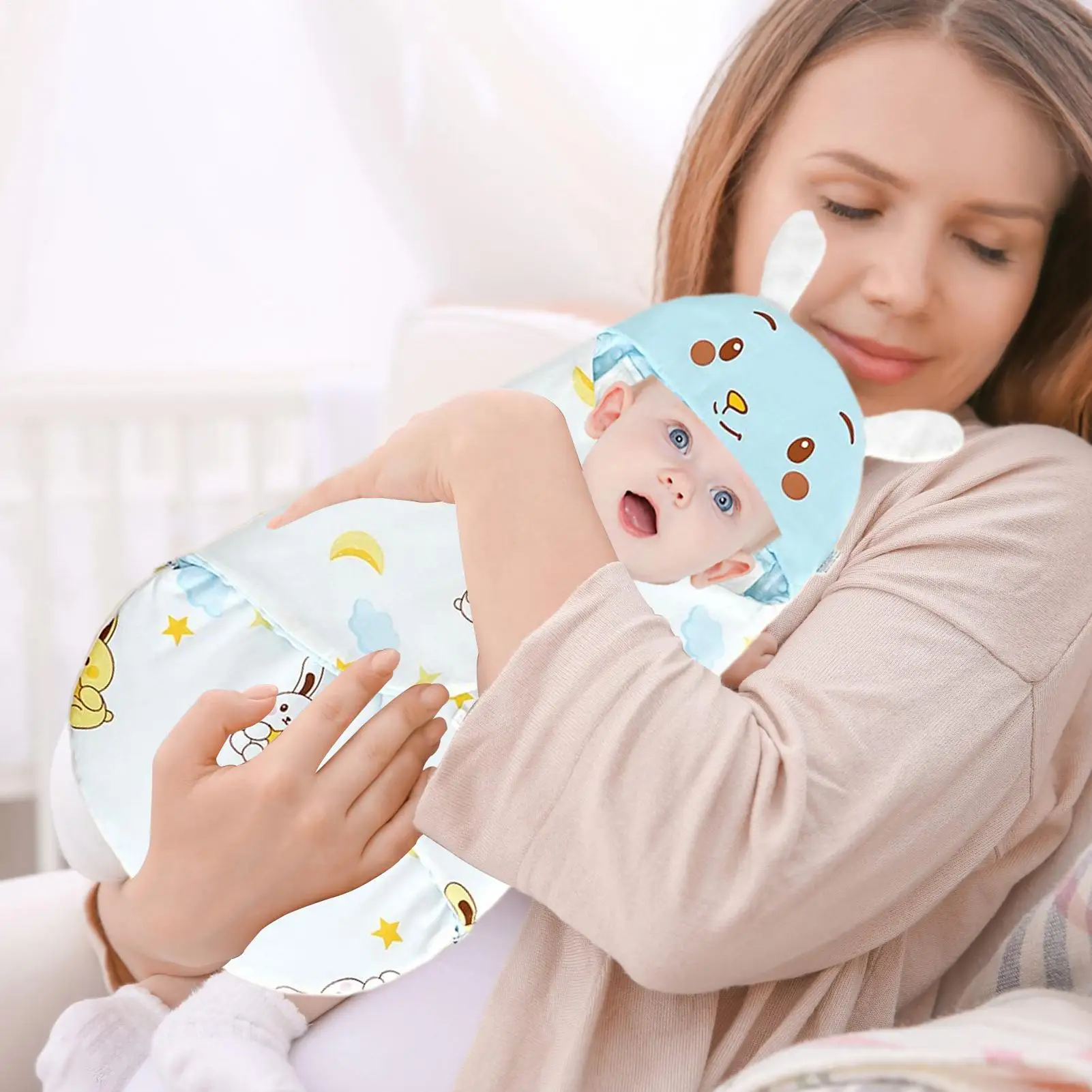 

Детские пеленальные одеяла, хлопковые мягкие пеленальные детские нейтральные плотные пеленальные одеяла для детей, домашняя коляска для мальчиков и девочек, кровать