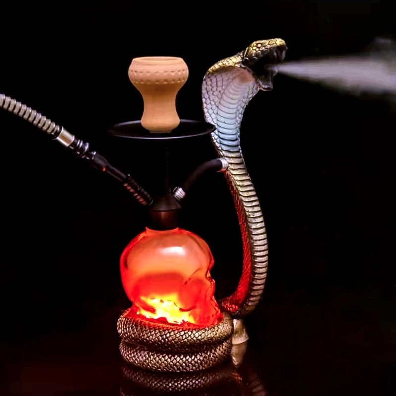 

Hookah bar full set of accessories with lights Cobra hookah LED lights