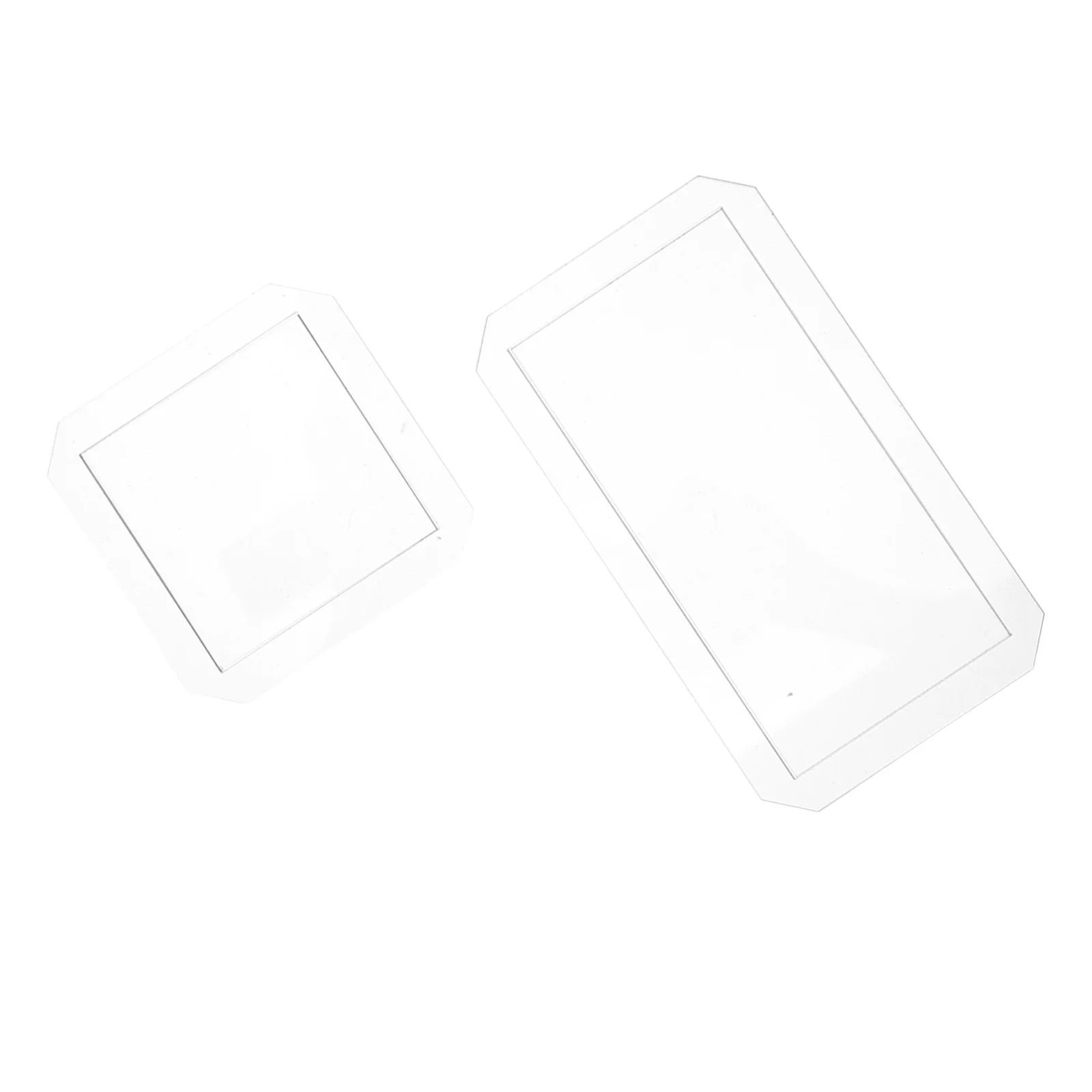

4Pcs Quilting Templates Acrylic Rectangle Rulers Patchwork Sewing Craft Tool Transparent Stencils Supplies for DIY Sewing