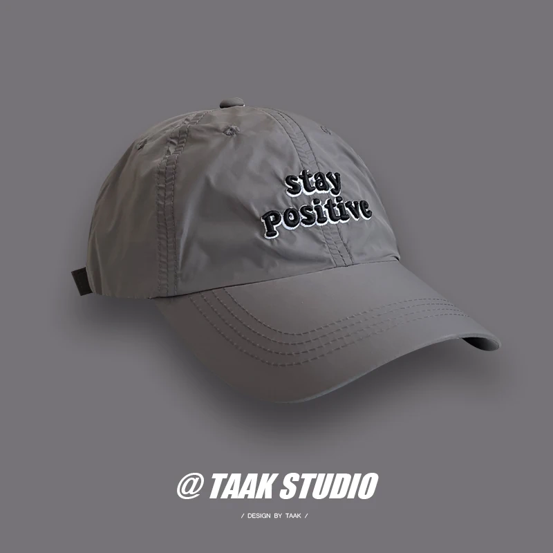 Quick-Drying Cap Not Easy to Touch Water Baseball Cap Female Summer Trendy Men Sun-Shade Sun Protection Big Head Peaked Cap