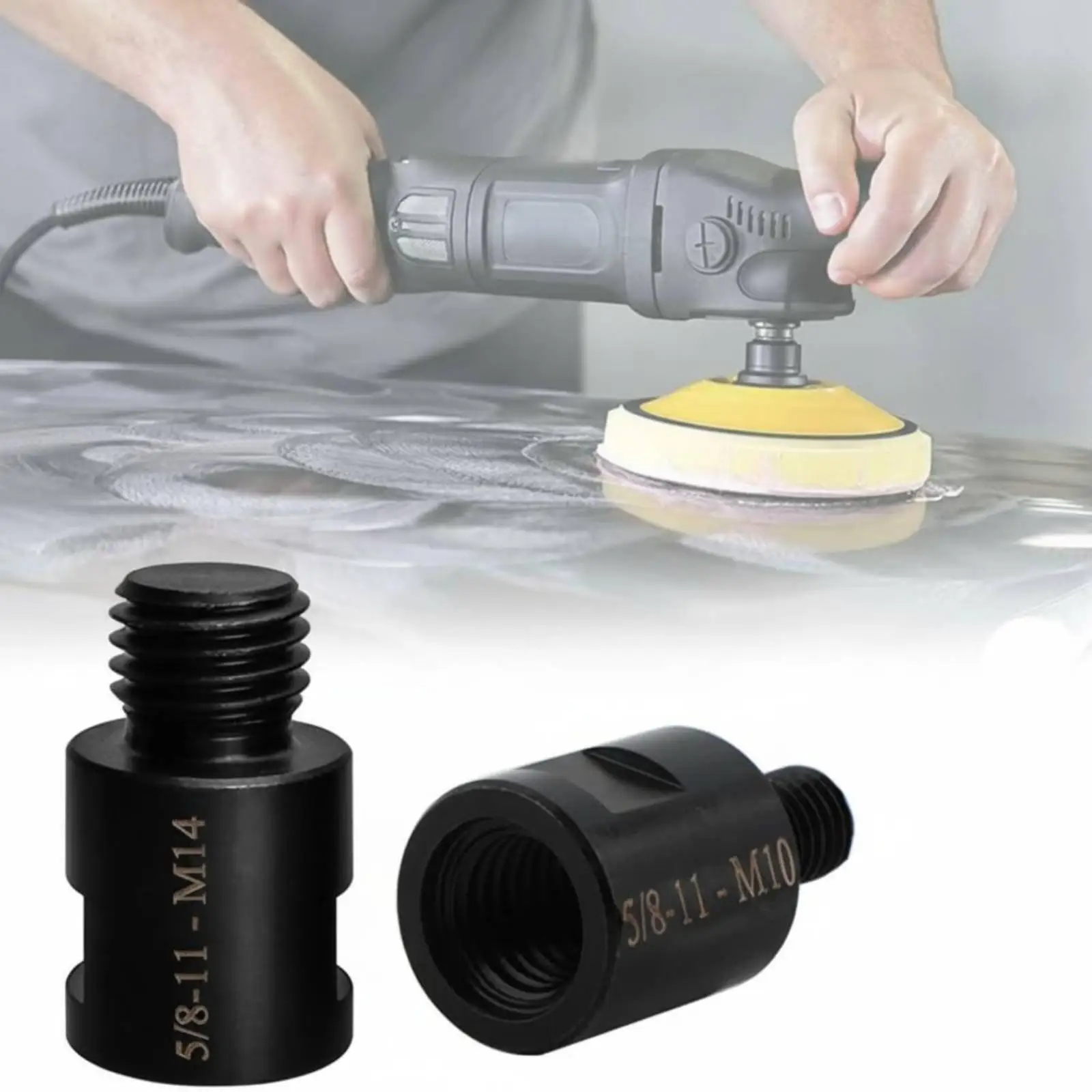 Grinding Machine Adapter M14 to M10 Thread Converter Polisher Connector for Power Tool Conversion