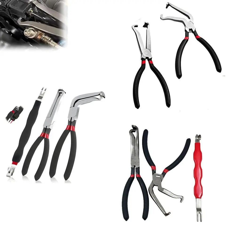 3 Buah/Set Tang Pemutus Listrik Saluran Bahan Bakar Pemisah Kawat Harness Tang Pembongkaran Anti Selip Pemotong Saluran Mobil